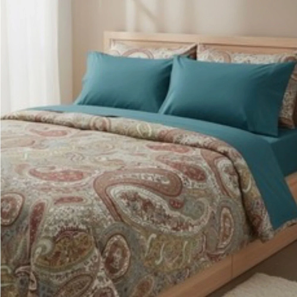 Pottery Barn Harper Paisley Duvet Cover